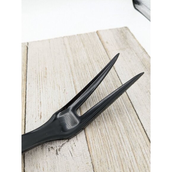 Tailor Made #1 Black Nylon Plastic Meat Turning Fork 11" - Picture 2 of 5